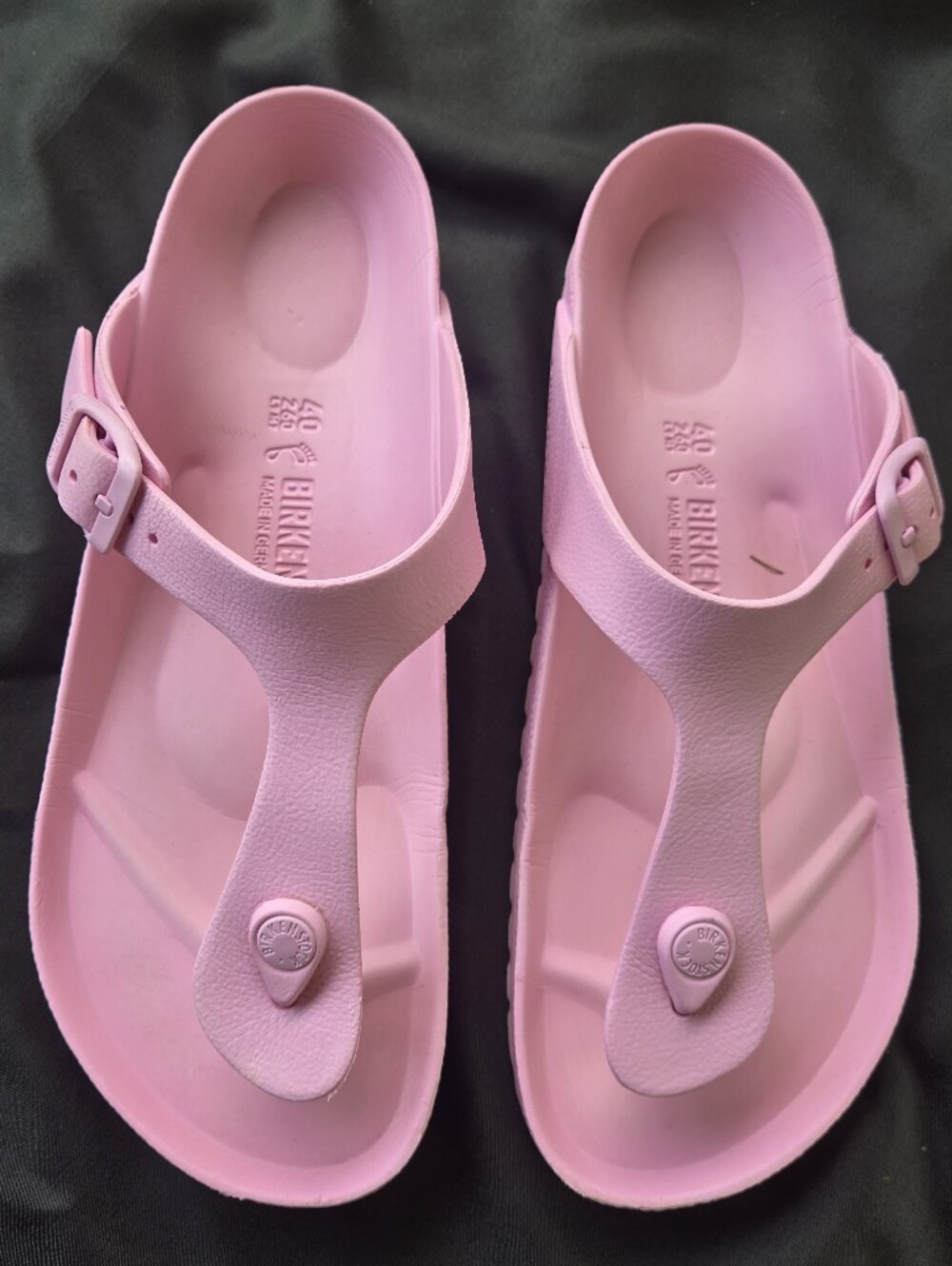 Birkenstock Pink GIZEH EVA Thong Sandals for Women
